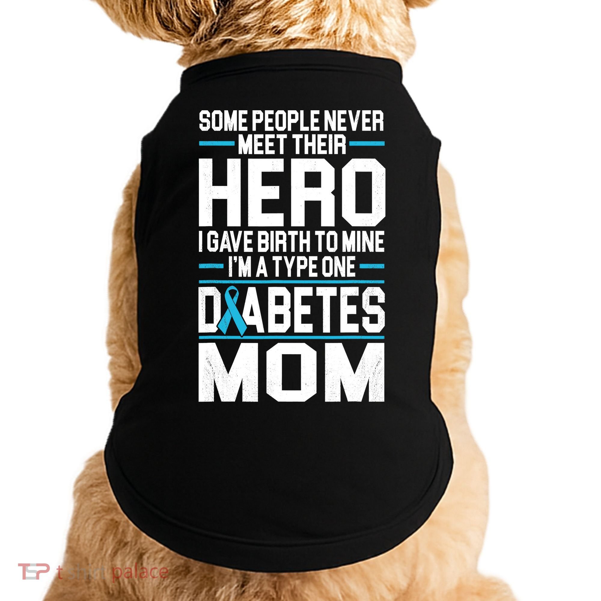 Funny Diabetes Mom Diabetes Doggie Tank