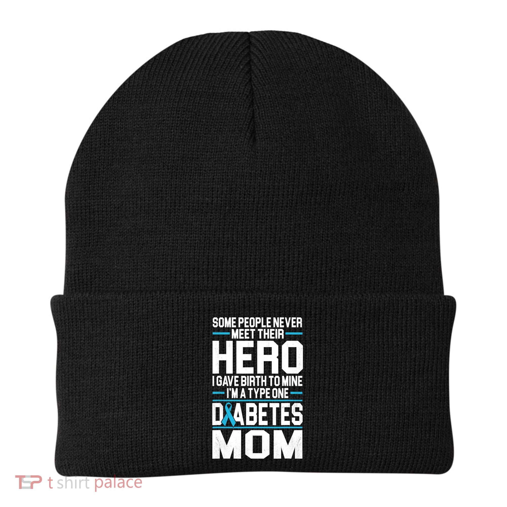 Funny Diabetes Mom Diabetes Beanie