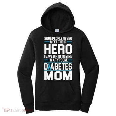 Funny Diabetes Mom Diabetes Women's Hoodie