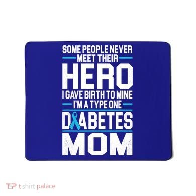 Funny Diabetes Mom Diabetes Mousepad