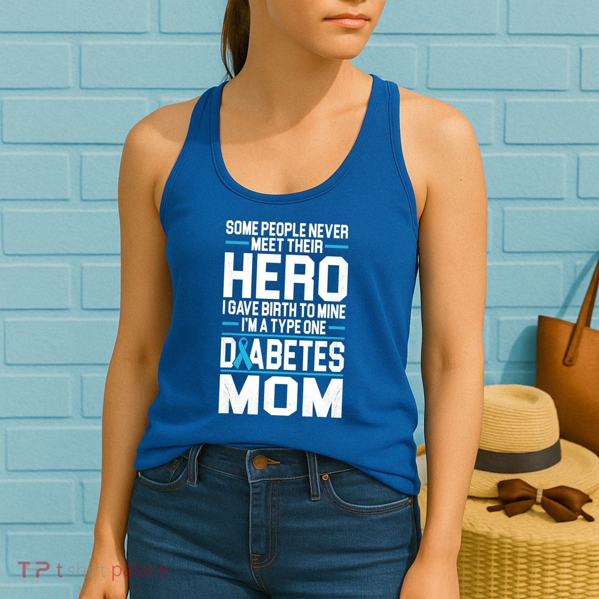 Funny Diabetes Mom Diabetes Women's Tank Top
