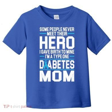 Funny Diabetes Mom Diabetes Toddler T-Shirt