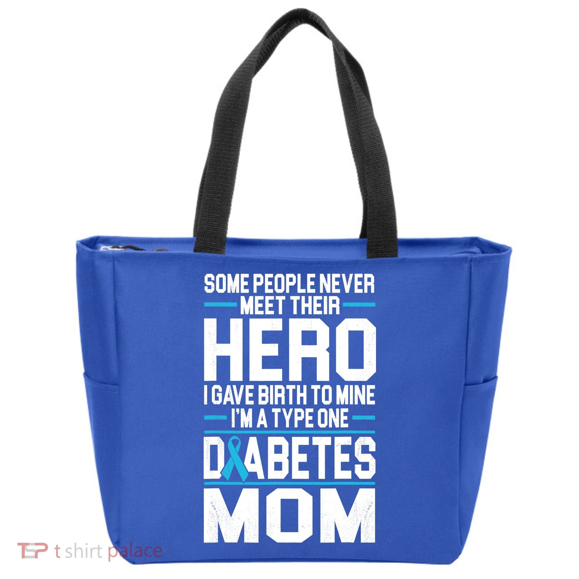 Funny Diabetes Mom Diabetes Tote Bag