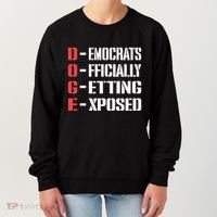 Funny Doge Meaning Government Corruption Exposed Women's Sweatshirt thumb 0