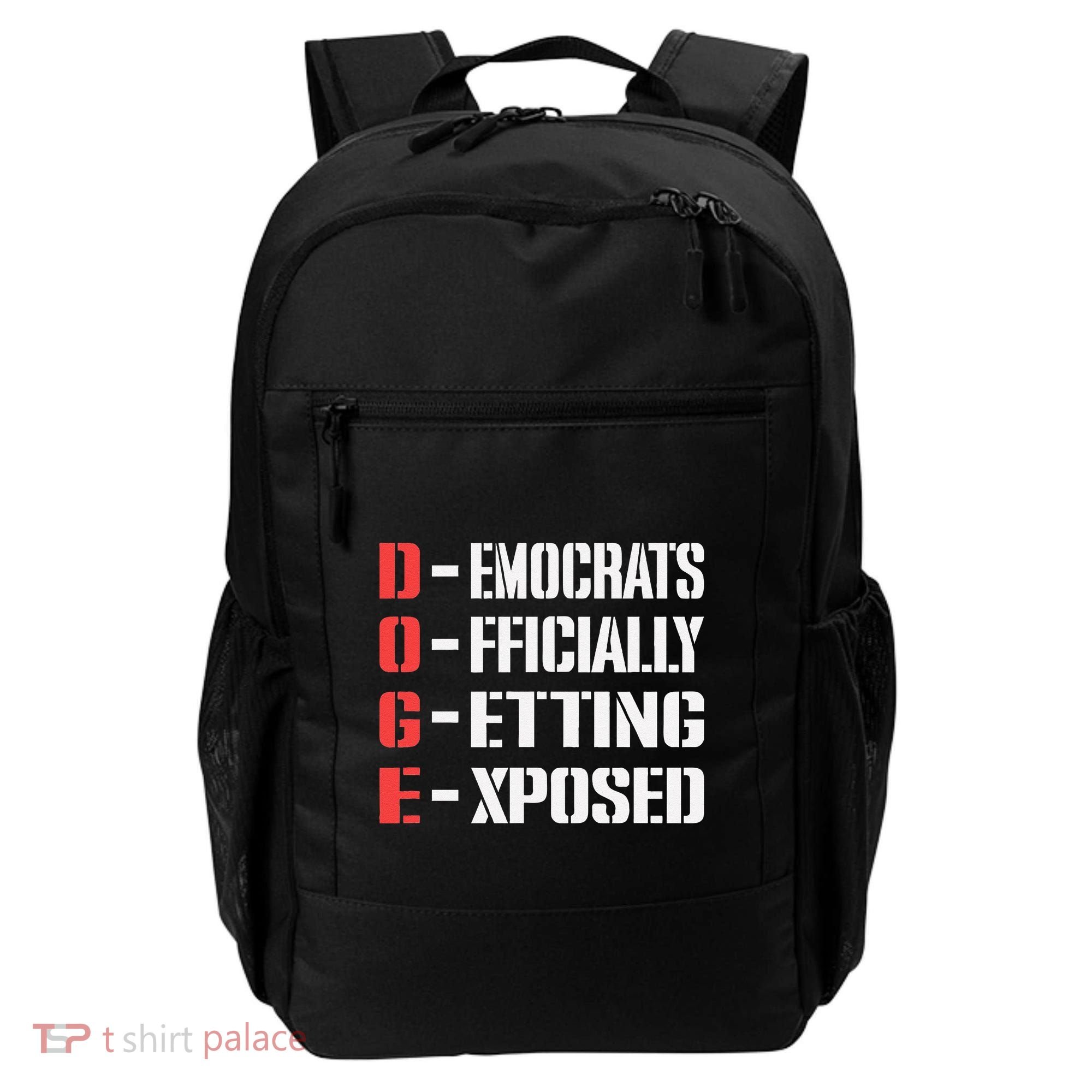 Funny Doge Meaning Government Corruption Exposed Backpack