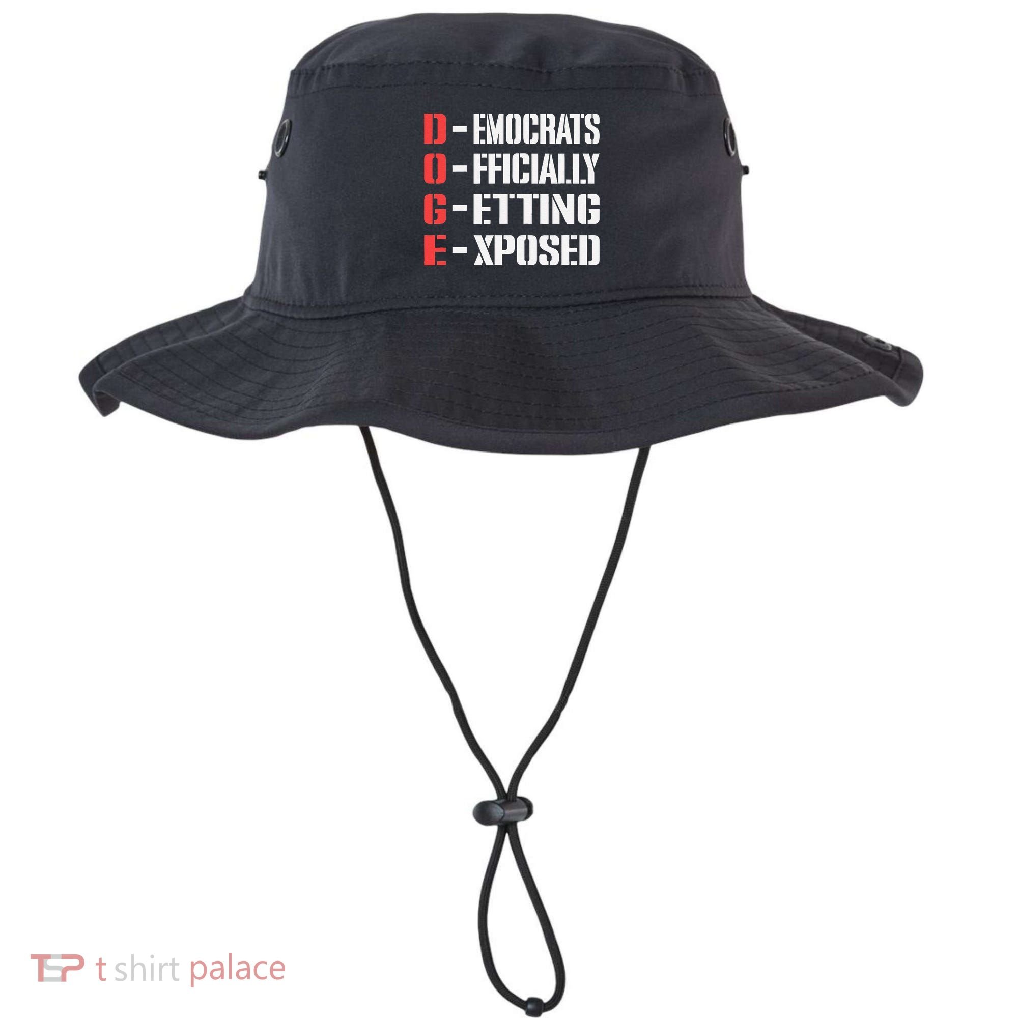 Funny Doge Meaning Government Corruption Exposed Bucket Hat