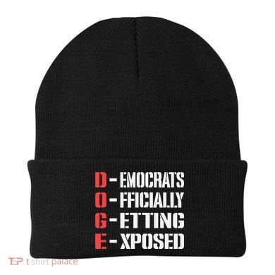 Funny Doge Meaning Government Corruption Exposed Beanie