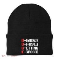 Funny Doge Meaning Government Corruption Exposed Beanie thumb 0