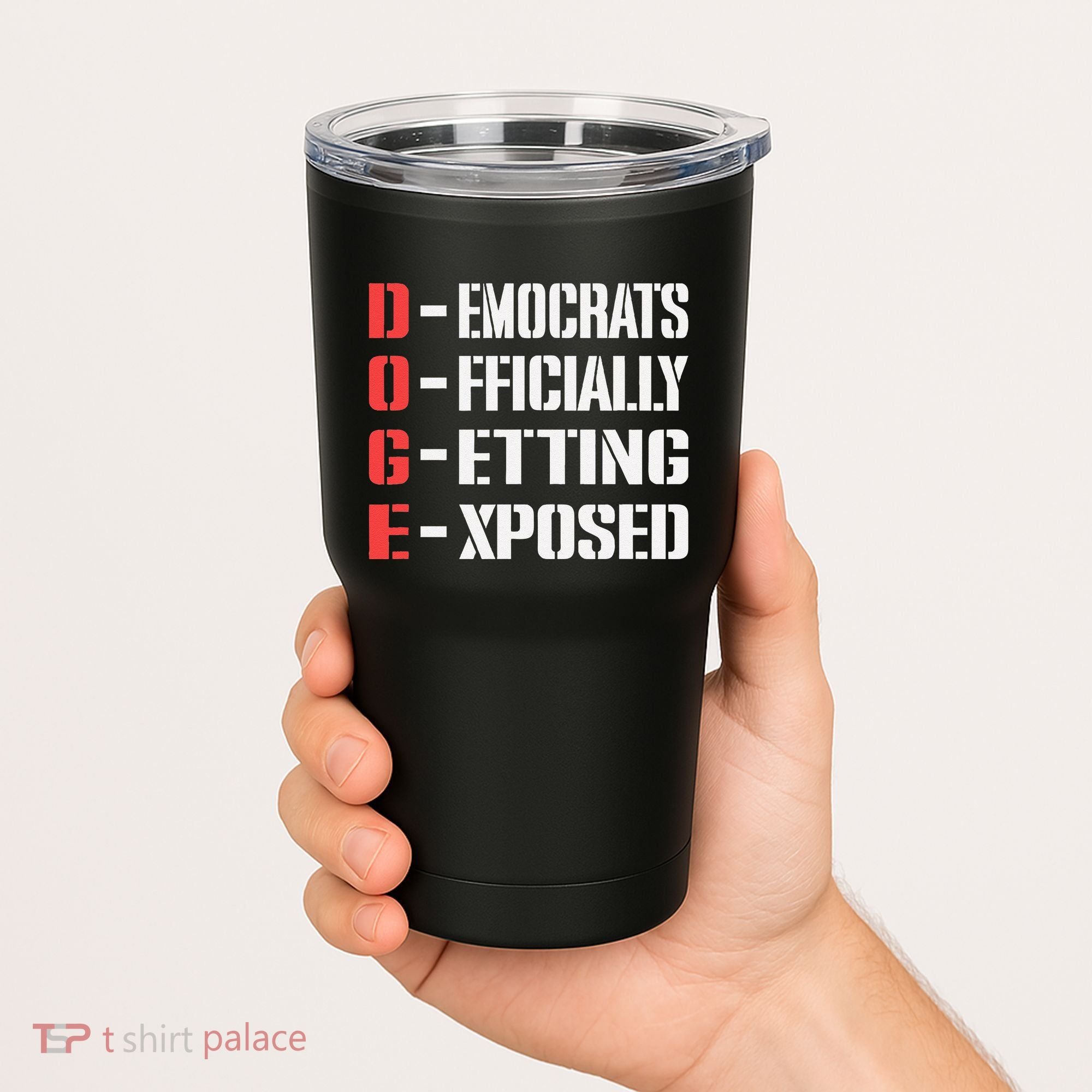Funny Doge Meaning Government Corruption Exposed Tumbler