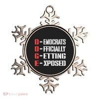 Funny Doge Meaning Government Corruption Exposed Ornament thumb 0
