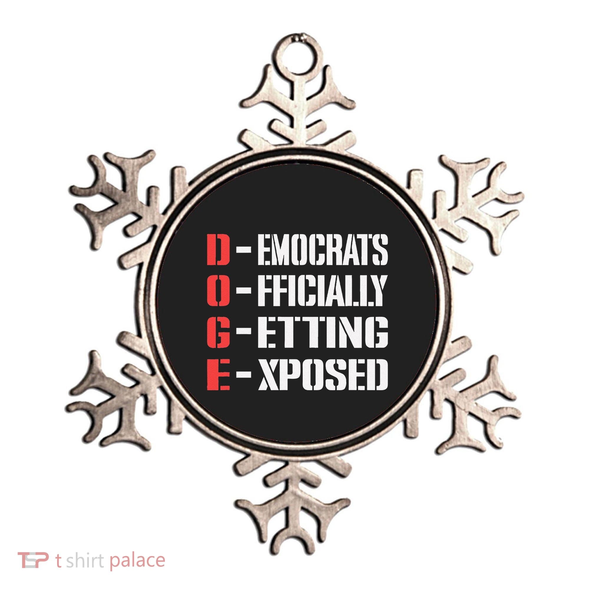 Funny Doge Meaning Government Corruption Exposed Ornament