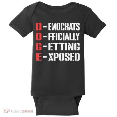Funny Doge Meaning Government Corruption Exposed Baby Bodysuit