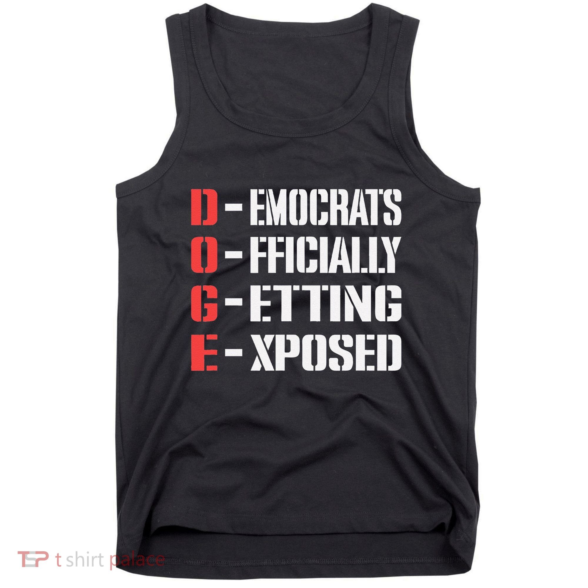 Funny Doge Meaning Government Corruption Exposed Tank Top