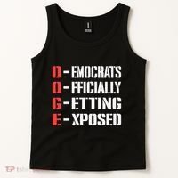 Funny Doge Meaning Government Corruption Exposed Tank Top thumb 2