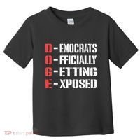 Funny Doge Meaning Government Corruption Exposed Toddler T-Shirt thumb 0