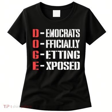 Funny Doge Meaning Government Corruption Exposed Women's T-Shirt