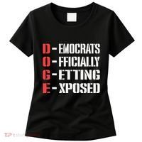 Funny Doge Meaning Government Corruption Exposed Women's T-Shirt thumb 0