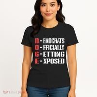 Funny Doge Meaning Government Corruption Exposed Women's T-Shirt thumb 4