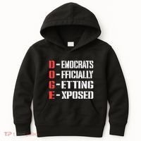 Funny Doge Meaning Government Corruption Exposed Kids Hoodie thumb 0