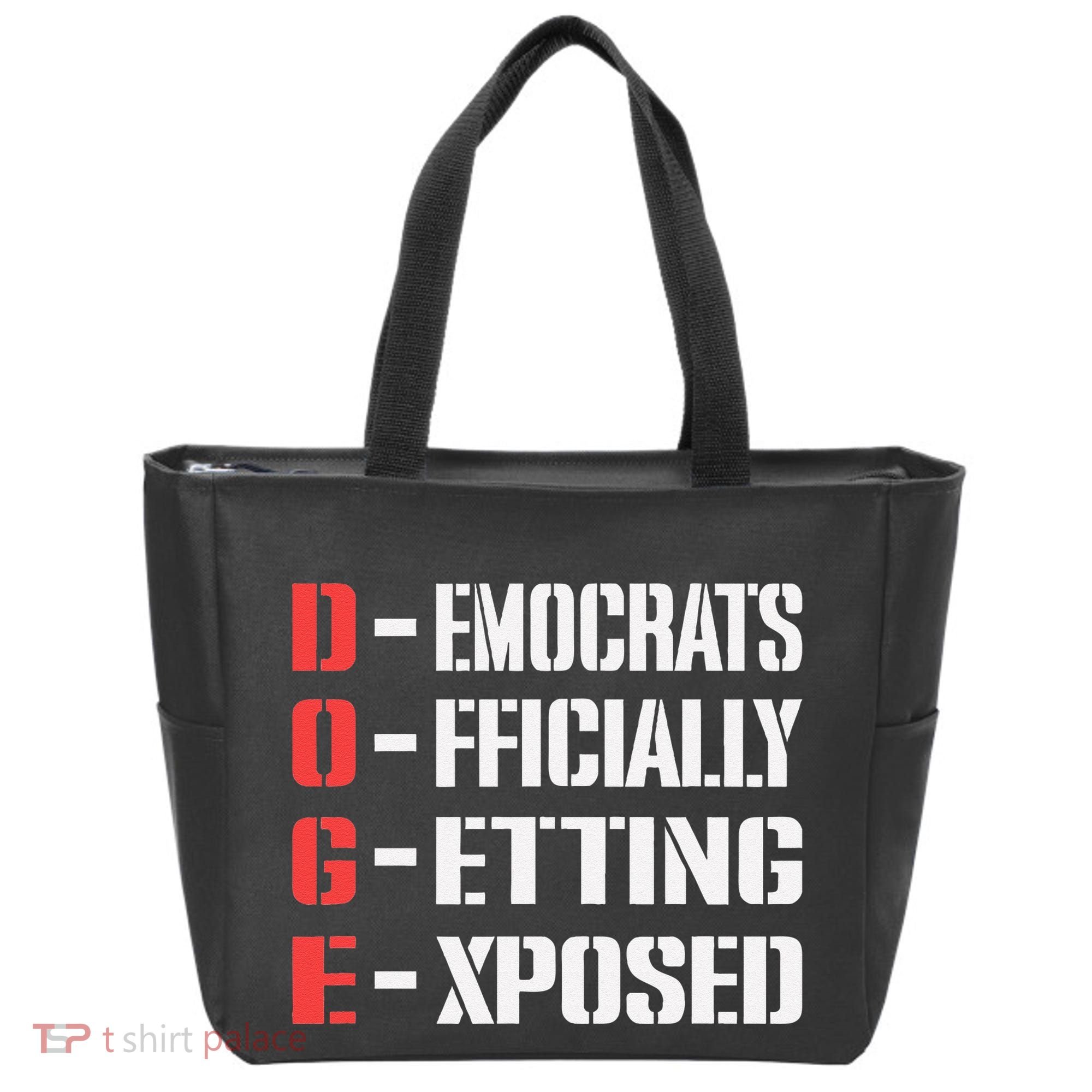 Funny Doge Meaning Government Corruption Exposed Tote Bag