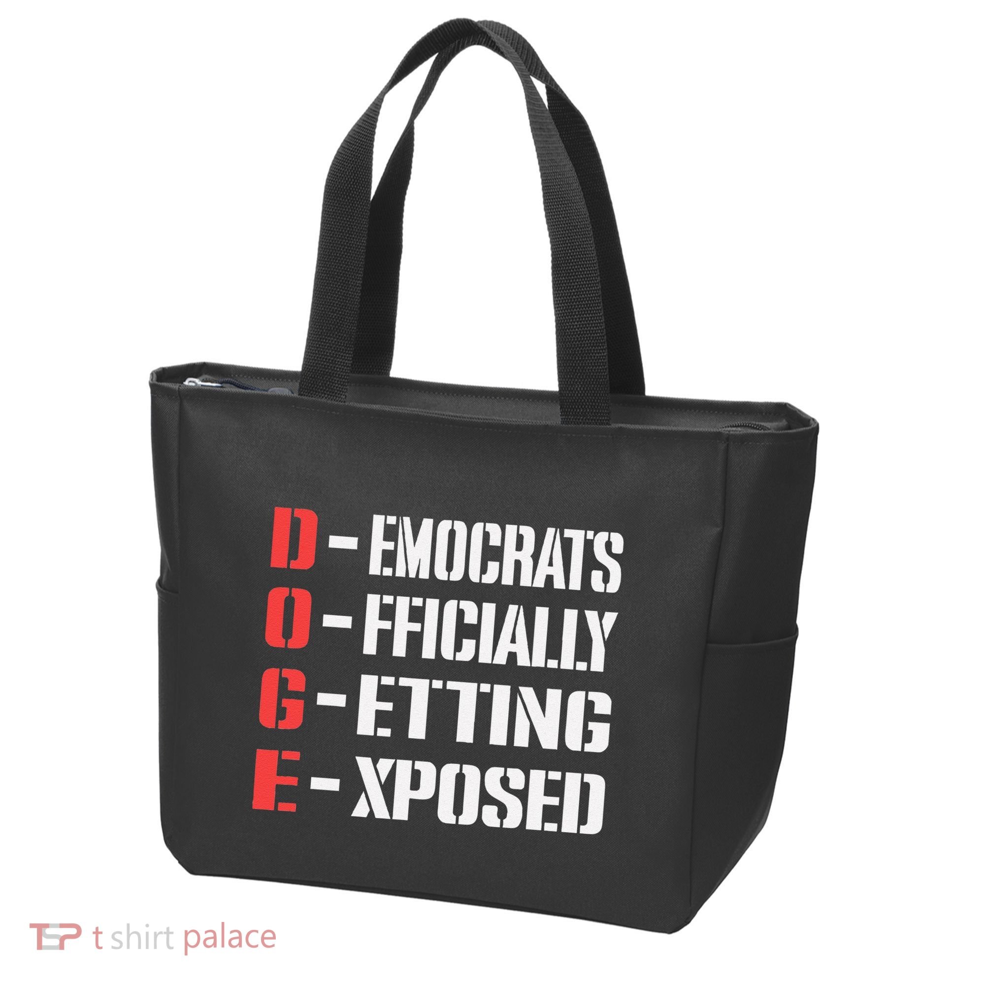 Funny Doge Meaning Government Corruption Exposed Tote Bag