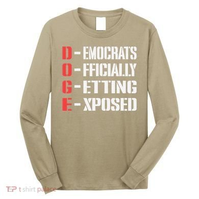 Funny Doge Meaning Government Corruption Exposed Long Sleeve Shirt