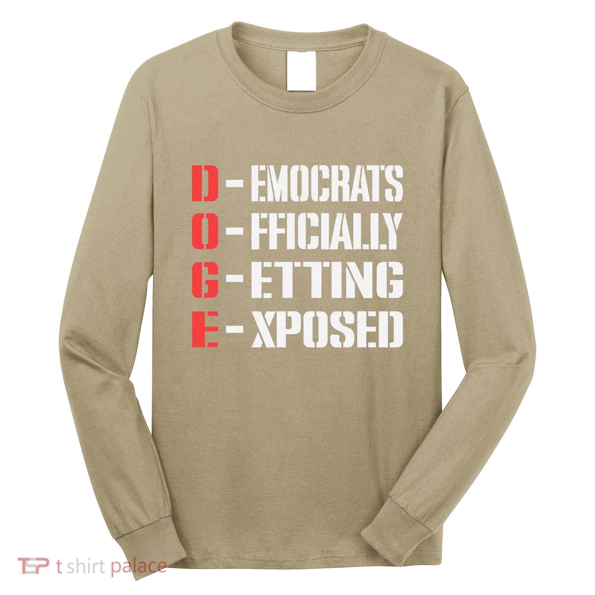 Funny Doge Meaning Government Corruption Exposed Long Sleeve Shirt