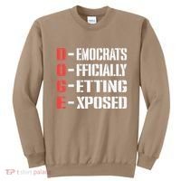 Funny Doge Meaning Government Corruption Exposed Sweatshirt thumb 0