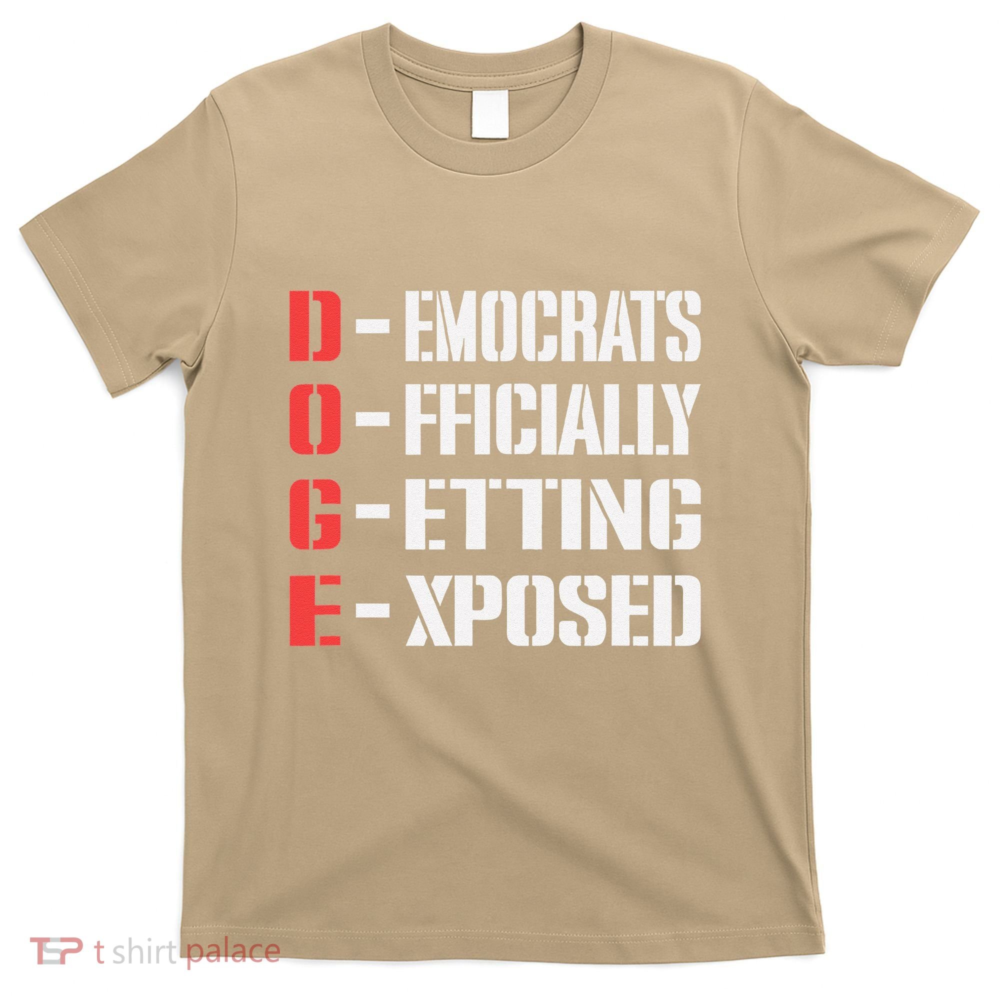 Funny Doge Meaning Government Corruption Exposed T-Shirt