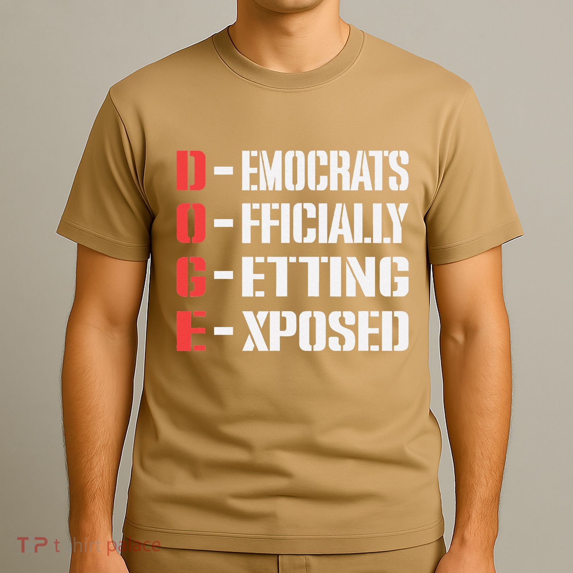 Funny Doge Meaning Government Corruption Exposed T-Shirt