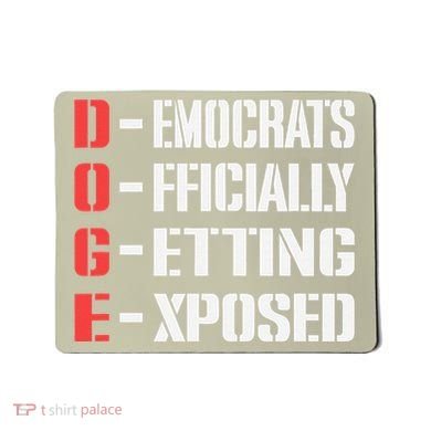 Funny Doge Meaning Government Corruption Exposed Mousepad