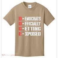 Funny Doge Meaning Government Corruption Exposed Kids T-Shirt thumb 0