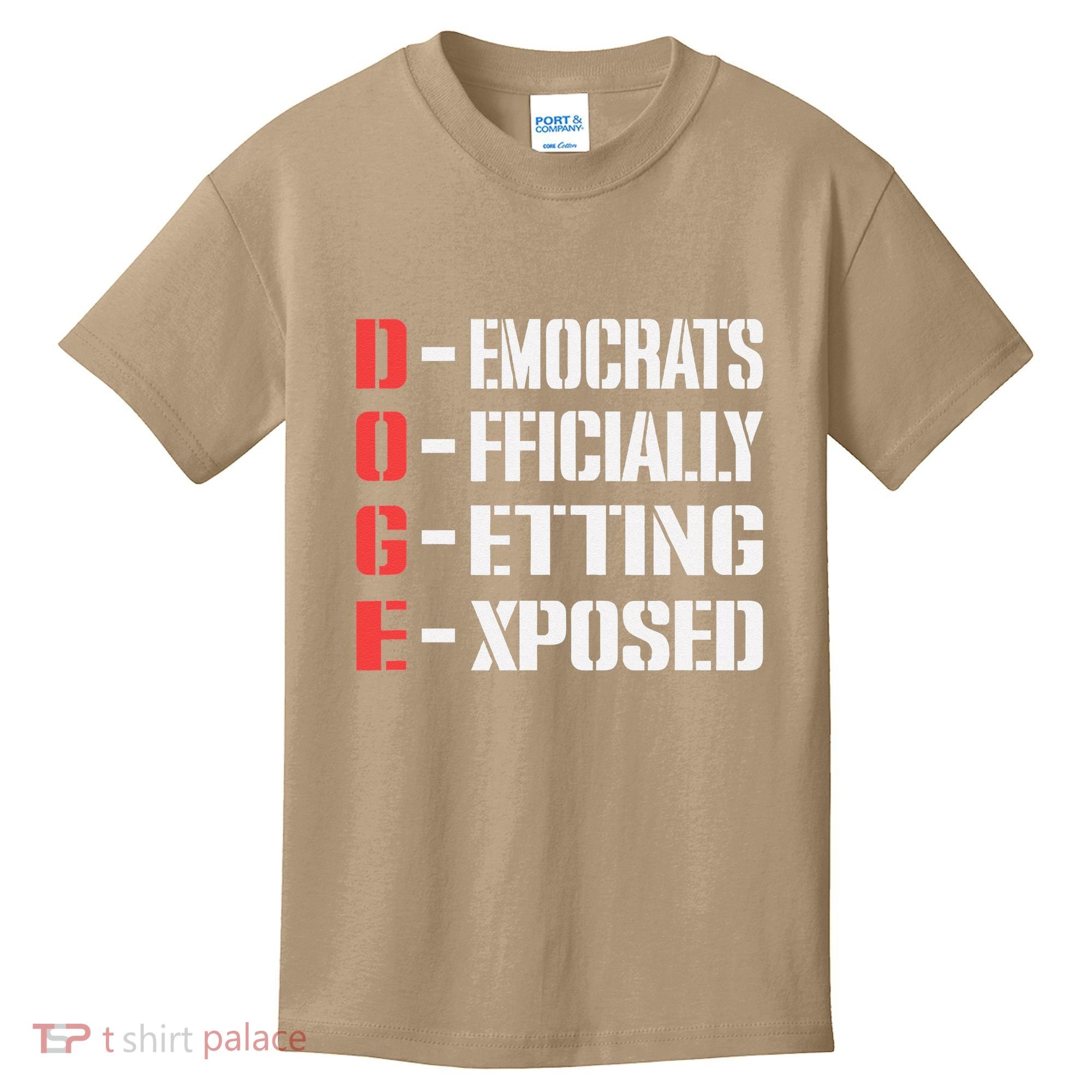 Funny Doge Meaning Government Corruption Exposed Kids T-Shirt