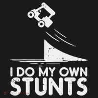 Funny Do My Own Stunts Golf Cart Driver Golfing Lover Coaster thumb 2