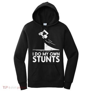 Funny Do My Own Stunts Golf Cart Driver Golfing Lover Women's Hoodie