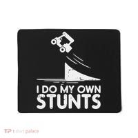 Funny Do My Own Stunts Golf Cart Driver Golfing Lover Mousepad thumb 0
