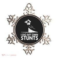 Funny Do My Own Stunts Golf Cart Driver Golfing Lover Ornament thumb 0