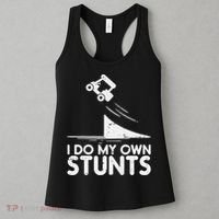 Funny Do My Own Stunts Golf Cart Driver Golfing Lover Women's Tank Top thumb 3