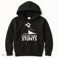 Funny Do My Own Stunts Golf Cart Driver Golfing Lover Kids Hoodie thumb 0