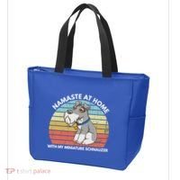 Funny Dog Mom And Yoga Lover Miniature Schnauzer Meaningful Gift Tote Bag thumb 3