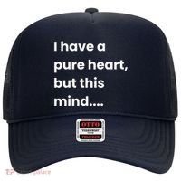 Funny Dirty Mind Quote Adult Joke Humor Hat thumb 0