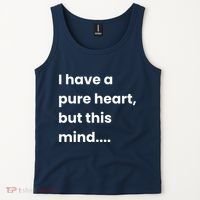 Funny Dirty Mind Quote Adult Joke Humor Tank Top thumb 2