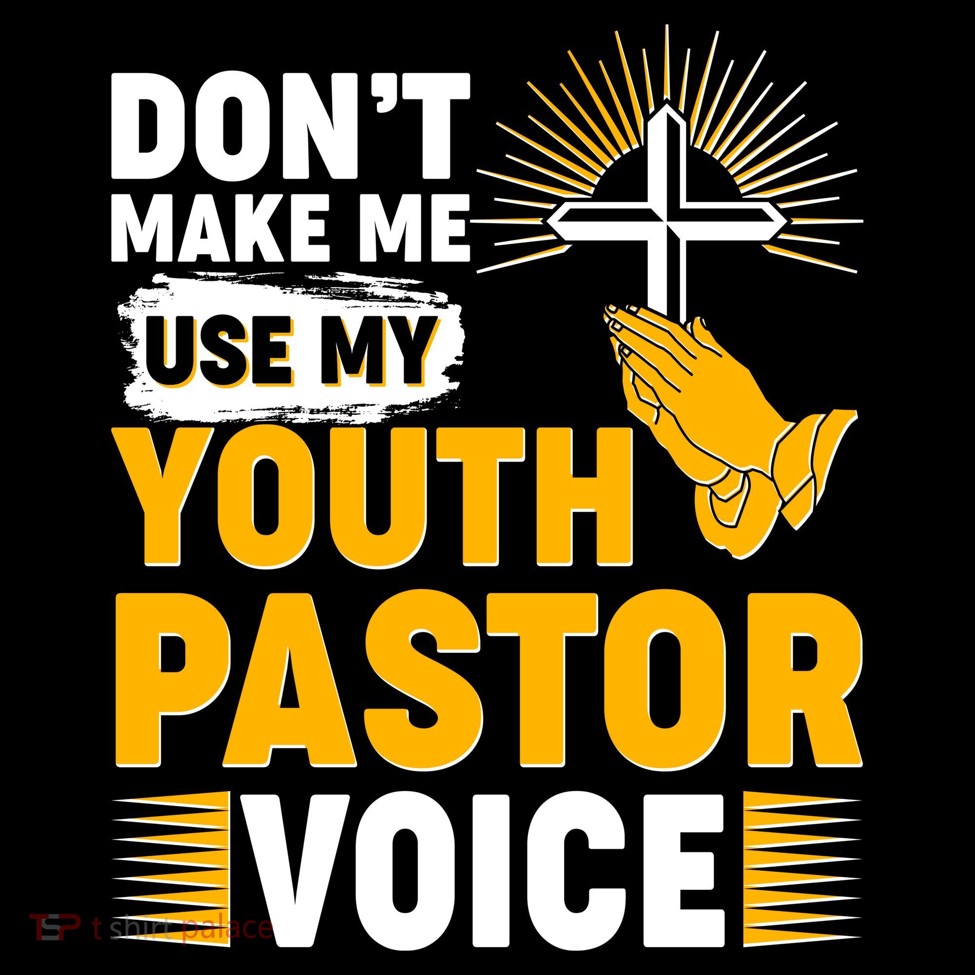 Funny Don't Make Me Use My Pastor Voice Women's Tank Top