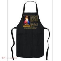 Funny Divine Mercy Jesus Image Chaplet Novena Prayer Catholic Apron thumb 0
