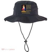 Funny Divine Mercy Jesus Image Chaplet Novena Prayer Catholic Bucket Hat thumb 0