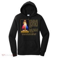 Funny Divine Mercy Jesus Image Chaplet Novena Prayer Catholic Women's Hoodie thumb 0