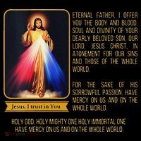 Funny Divine Mercy Jesus Image Chaplet Novena Prayer Catholic Women's Hoodie thumb 2