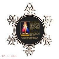 Funny Divine Mercy Jesus Image Chaplet Novena Prayer Catholic Ornament thumb 0
