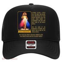 Funny Divine Mercy Jesus Image Chaplet Novena Prayer Catholic Hat thumb 0