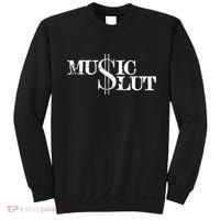 Funny Distressed Music Slut Sweatshirt thumb 0